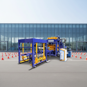 Machine automatique de fabrication de blocs creux à emboîtement haute capacité KAIDONG QT8-15 avec <span class=keywords><strong>pompe</strong></span> et boîte de vitesses, contrôle <span class=keywords><strong>Siemens</strong></span> PLC - Product Image 1