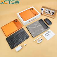 Tablet Android 10 I18 Pro Max 10,1 inci Baru, Kustomisasi Pabrik, 4G LTE Dual SIM, Antarmuka Tape-C, Mini Komputer, Mouse, Keyboard