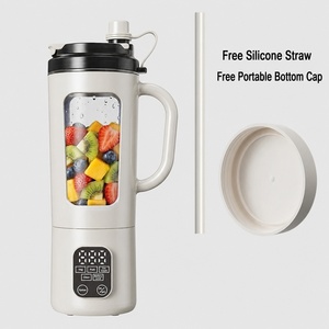 Mixeur Portable 700ML avec Contrôle Tactile, Écran LED Numérique, Extracteur de Jus Électrique, Préparateur de Smoothies et de Glace Pilée avec Paille pour l'Extérieur - Product Image 5