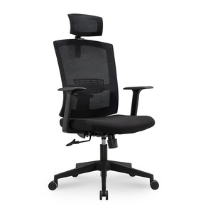 Multifunktionaler Chefsessel mit Armlehnen Stoff <span class=keywords><strong>5</strong></span>-Sterne-Basis Drehstuhl - Product Image 4