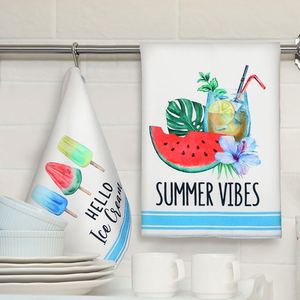 Essuie-tout de cuisine en coton absorbant de qualité supérieure, personnalisable, multifonctionnel, séchage rapide, vente en gros, très demandé - Product Image 3