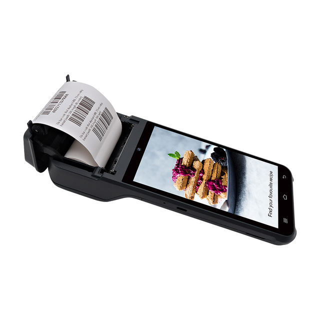 ZCS Z92 Deca-Core NFC Card Reader 5.5 Inch Handheld Barcode QR Code Scanner Smart NFC Metal Business Card Machine