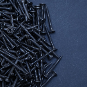 สกรูยึดแผ่นยิปซัมหัวแตร รุ่น C1022 เหล็กชุบฟอสเฟตดำ แข็งแรงพิเศษ - Product Image 2