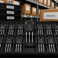 Diode de récupération rapide FR80U60H 80A/600V haute tension et haute intensité, boîtier TO-247H, tube unique MUR80U60