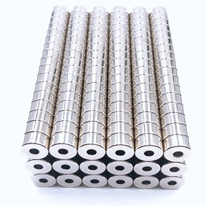 <span class=keywords><strong>Aimant</strong></span> <span class=keywords><strong>Creux</strong></span> Permanent NdFeB à Anneau <span class=keywords><strong>Cylindrique</strong></span> Super Fort N45 avec Magnétisation Axiale - Product Image 1