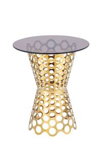 Modern Wooden Coffee <b>Table</b> With Metal Frame Handmade Living Room Furniture - Product Image 2