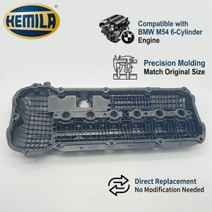 HEMILA Ricambi Auto 11127512839/11127512840 Nuovo Coperchio Valvole in Plastica per BMW 325i/525i/X3 E39/E46/E60 (Motore M54) - Product Image 3