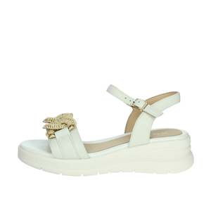 Sandalias de Plataforma para Mujer, Modelo K-11113, Color Gris Paloma, Calzado de Verano - Product Image 1