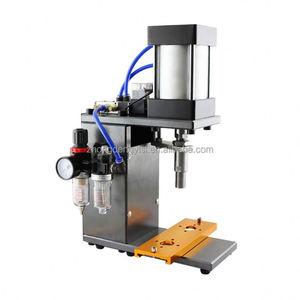Machine à fabriquer des badges semi-automatique pneumatique neuve, presse à poinçonner pour badges cadeaux - Product Image 3