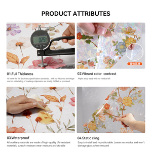 <span class=keywords><strong>Film</strong></span> adhésif décoratif statique <span class=keywords><strong>en</strong></span> PET teinté, design moderne, pour vitres, effet vitrail, <span class=keywords><strong>film</strong></span> de confidentialité, autocollants de fenêtre <span class=keywords><strong>arc</strong></span>-<span class=keywords><strong>en</strong></span>-<span class=keywords><strong>ciel</strong></span> 3D pour la maison - Product Image 6