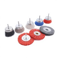 Brosse en fil abrasif importée Sanyang, modèle 100231, en carbure de silicium, avec manche en nylon, pour nettoyage en profondeur (bol, surface plate, etc.)