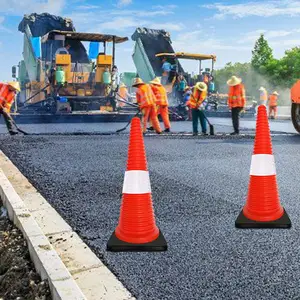 Schlagen 36 28 Marken kleine orange 6 42 Zoll verschieden farbige gelb gefärbte Verkehrs kegel