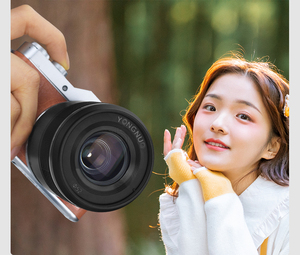 เลนส์ Yongnuo YN25MM F1.7M รูรับแสงกว้าง โฟกัสอัตโนมัติ/ปรับโฟกัสเอง สำหรับกล้อง <span class=keywords><strong>Olympus</strong></span> G95 GF9 GX9 - Product Image 3