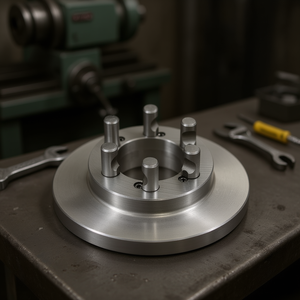 Bride Fervi avec broches pour adaptateur de montage métallique à 5 broches pour mandrin - Product Image 3