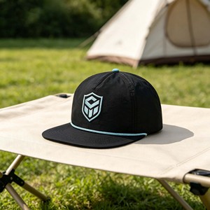 Customizable 5-panel Nylon Plain Vintage Sport <b>Baseball</b> <b>Cap</b> Patch Embroidered Logo Hip Hop Style - Product Image 3
