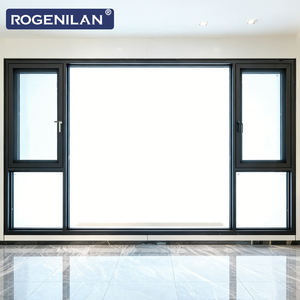 Fenêtre à battant en aluminium et verre Rogenilan, résistante aux ouragans, triple vitrage extérieur pour maisons - Product Image 3