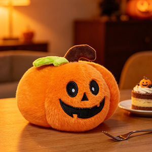 Novedad transfronteriza: Juguetes de peluche de calabaza, fantasma y bruja de Halloween, material de poliéster, 11-30 cm, adornos colgantes - Product Image 4