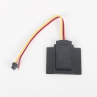 Interrupteur intelligent à capteur tactile étanche IP44, luminosité réglable sur 3 niveaux et fonction anti-buée pour miroir de maquillage LED de salle de bain d'hôtel
