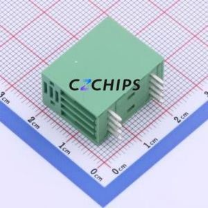 DB2EVH-2.5-2*4P-GN Plug-in Terminal Block Through hole,P=2.5mm Connector Board-to-Board / Socket - Closed 2x4P 2.5mm Green - Product Image 2