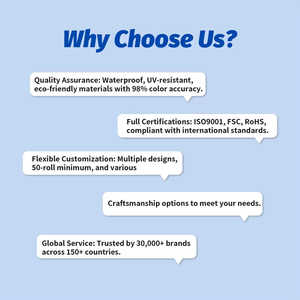 Tùy Chỉnh Tem Washi dán Washi băng cuộn - Product Image 6