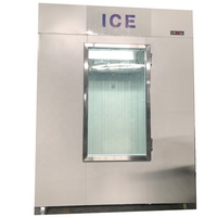 Glacière d'intérieur personnalisable avec grande porte vitrée et ventilateur de refroidissement, directement du fabricant