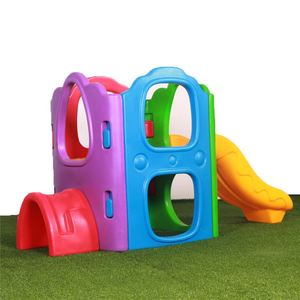 Nouveau dessin animé en plastique jardin inoxydable petit château diapositives aire de jeux enfants <span class=keywords><strong>toboggan</strong></span> - Product Image 3