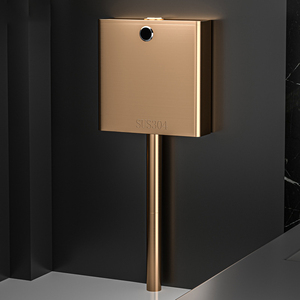 HONGDEC <span class=keywords><strong>Réservoir</strong></span> de toilettes mural <span class=keywords><strong>universel</strong></span> en acier inoxydable 304, modèle carré à détection manuelle, pour toilettes à la turque, usage domestique - Product Image 4