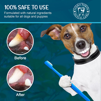 Dentifrice pour animaux de compagnie ELAIMEI, nettoyage buccal, menthe fraîche, soins dentaires naturels, dentifrice pour chiens et chats