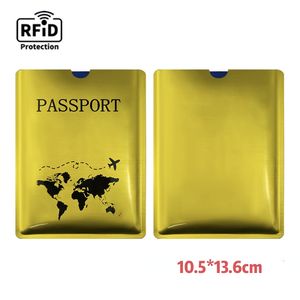 アルミ製RFIDブロッキング防水盗難防止カードケース＆パスポートスリーブ - Product Image 4