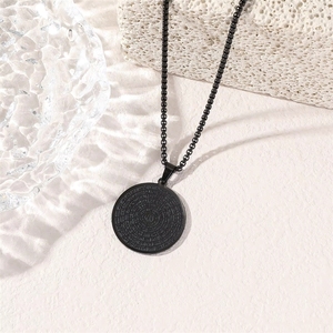 Collana con 99 <span class=keywords><strong>Nomi</strong></span> <span class=keywords><strong>di</strong></span> Allah in Acciaio Inossidabile, Ciondolo Islamico con Scritta Araba, Gioielli Religiosi Musulmani, Regalo per Ramadan ed Eid per Uomini e Donne - Product Image 3