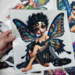 Transferts DTF en gros pour presse à chaud, plastisol, motifs de poupées <span class=keywords><strong>Betty</strong></span>, transferts DTF DIY, impression prête à presser, autocollant en vinyle - Product Image 3