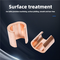 Connecteurs de câbles en cuivre de type C à haute conductivité, résistance à la corrosion, indice de protection IP68, certifiés CE pour les applications de mise à la terre