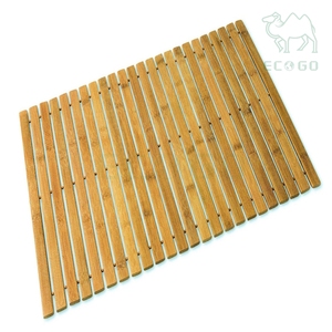 Alfombrilla <span class=keywords><strong>Antideslizante</strong></span> <span class=keywords><strong>para</strong></span> Baño, Reposapiés <span class=keywords><strong>para</strong></span> <span class=keywords><strong>Ducha</strong></span>, Alfombra <span class=keywords><strong>de</strong></span> Baño 100% Bambú Natural <span class=keywords><strong>para</strong></span> Hogar y Hotel - Product Image 1