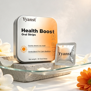 Bandes buccales Health Boost à absorption rapide, 30 unités, pour vitalité diurne, supplément alimentaire quotidien pour le bien-être des adultes - Product Image 6