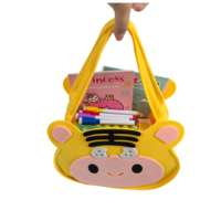 Sacs Tigre Adorables pour Enfants – Grands Sacs Non Tissés à Grande Capacité avec Poignées – Paniers Fourre-Tout pour Enfants – Cadeaux d'Anniversaire et de Fête