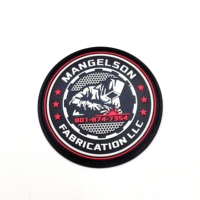 Étiquette en caoutchouc 3D personnalisée avec logo, patch en caoutchouc gaufré en PVC pour accessoires vestimentaires, patchs en PVC