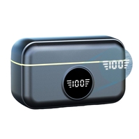 Microphone cravate sans fil S5 2.4G USB à condensateur, portée 30m, omnidirectionnel, compatible enregistrement vidéo court et diffusion en direct