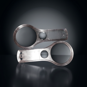 Handheld Acrylic Magnifier 50mm Lens Without Light Reading Repair <b>Tool</b> - Product Image 3