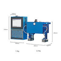 Draagbare pneumatische stippenmarkeringmachine, handbediende micro-percussie pinmarker, 300W metaalgraveermachine voor VIN chassisnummer