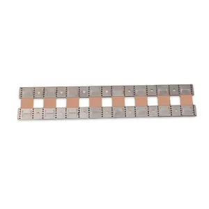 Battery Welding Tab Ni200 Pure Nickel Sheet strip 0.15mm custom thickness 18650 Copper Busbar Connector