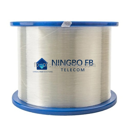 Single Mode G657A2 270μm Transparent Optical Fiber Cheap Bare Fiber Optic Spool Inner Winding for FPV Communication Cables
