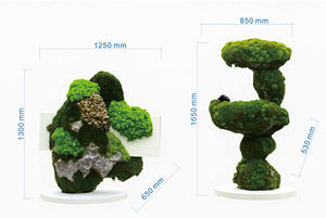 Jingyue Custom Fiberglass-painted <strong>Moss</strong> Covered Abstract Sculpture Greenery Home <strong>Living</strong> Room Hotel Lobby Wall Mounted Tabletop - Product Image 6