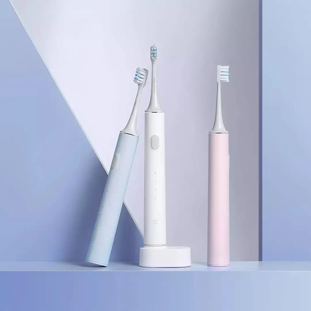 XIAOMI-cepillo de dientes eléctrico T500 MIJIA, cepillo sónico, blanqueador ultrasónico, vibrador, higiene bucal inalámbrica