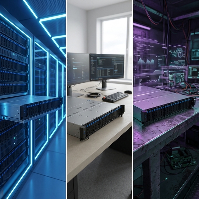 ESC4000A-E12 2U AI GPU Server AMD EPYC SP5 Enterprise AI Training and High Performance Computing Platform