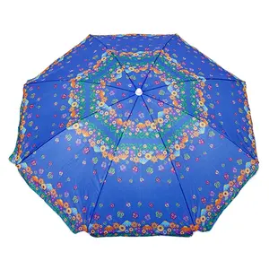 Quality versus Mass Production 1.8 meters Polyester yarn beach umbrella for summer