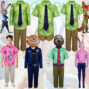 Disfraz de Manyusha Zootopia, disfraz de Nick Wilde Judy Hopps para niños, ropa para niños, disfraz de personaje de Disney - Product Image 1