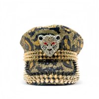 Chapeau de capitaine steampunk en strass à faible MOQ, chapeau de pirate avec logo personnalisé, idéal pour les foires de bandes dessinées et les défilés de super-héros