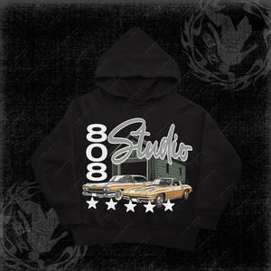 Sweat-shirt streetwear personnalisé de luxe, broderie, molleton, vintage, coupe classique, délavage acide, imprimé délavé, 100% coton, été - Product Image 4