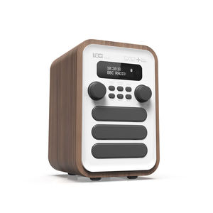 DAB/DAB + <span class=keywords><strong>Radio</strong></span> FM numérique réveil <span class=keywords><strong>effet</strong></span> <span class=keywords><strong>bois</strong></span> prise casque - Product Image 3