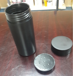 Botella agitadora de polvo sólido de 25g, negra, vacía, para fibras capilares para hombres, para espesar/voluminizar, en stock. - Product Image 3